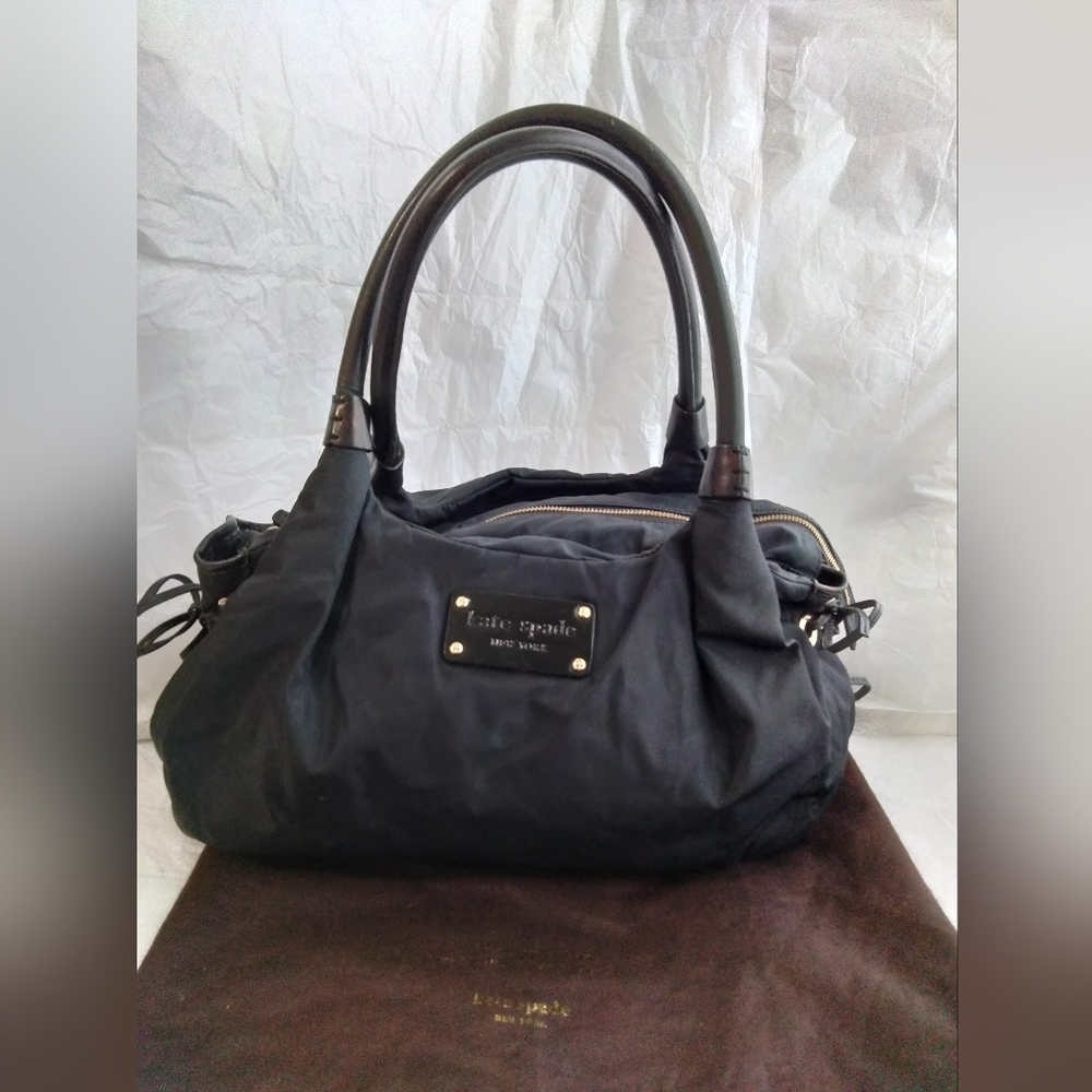 Kate spade black nylon women's bag